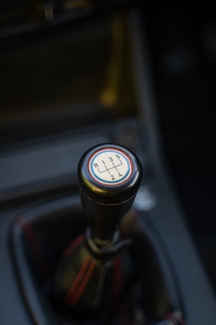 manual transmission gear shift knob